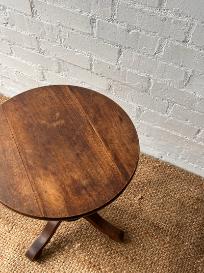 FRENCH CORKSCREW SIDE TABLE
