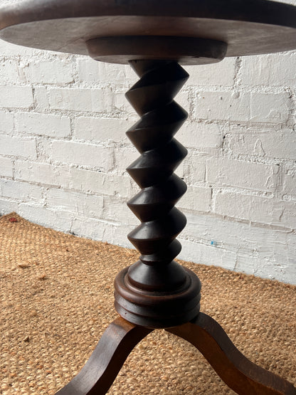 FRENCH CORKSCREW SIDE TABLE