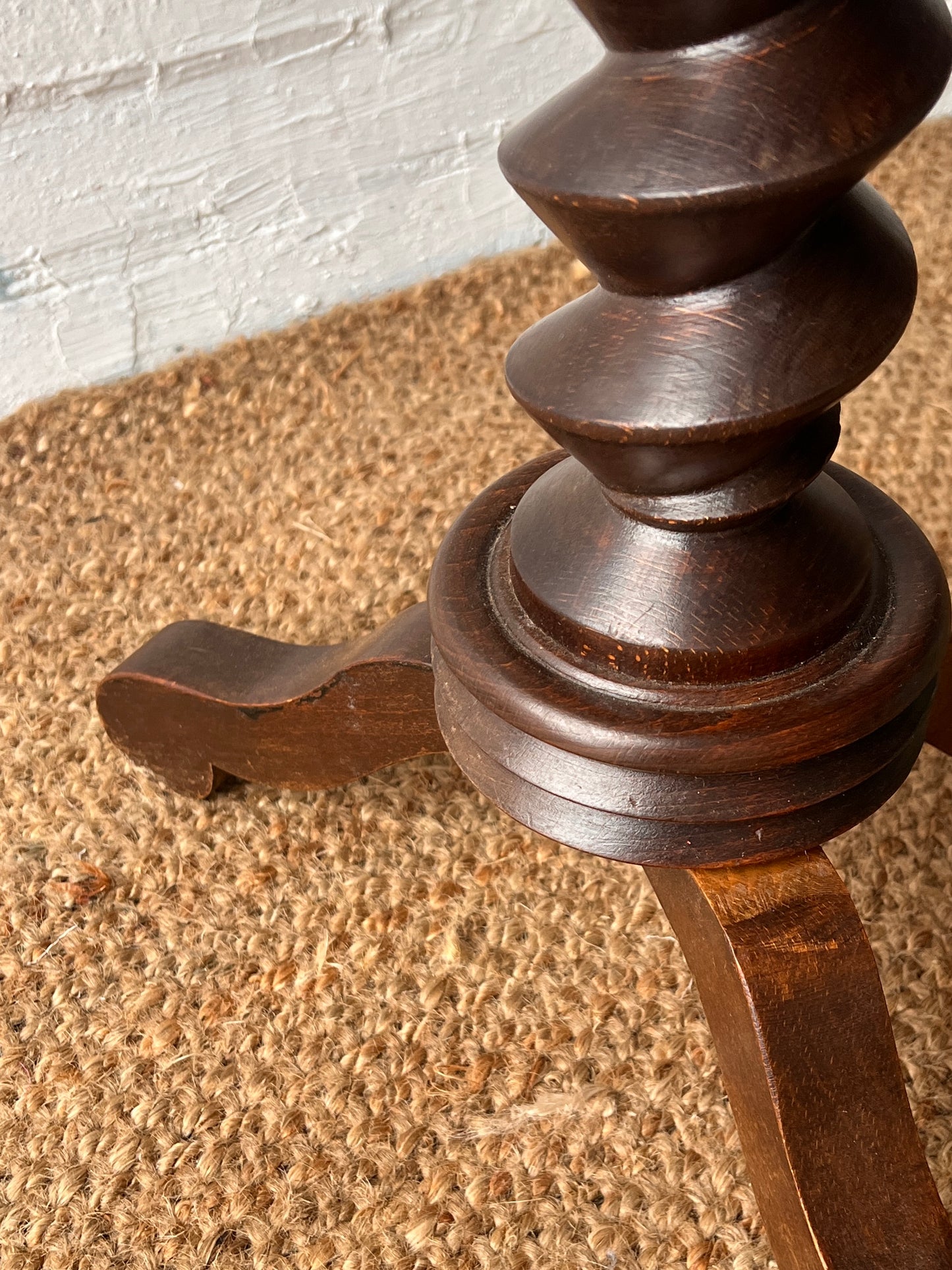 FRENCH CORKSCREW SIDE TABLE
