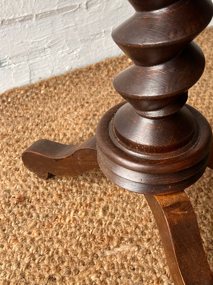 FRENCH CORKSCREW SIDE TABLE