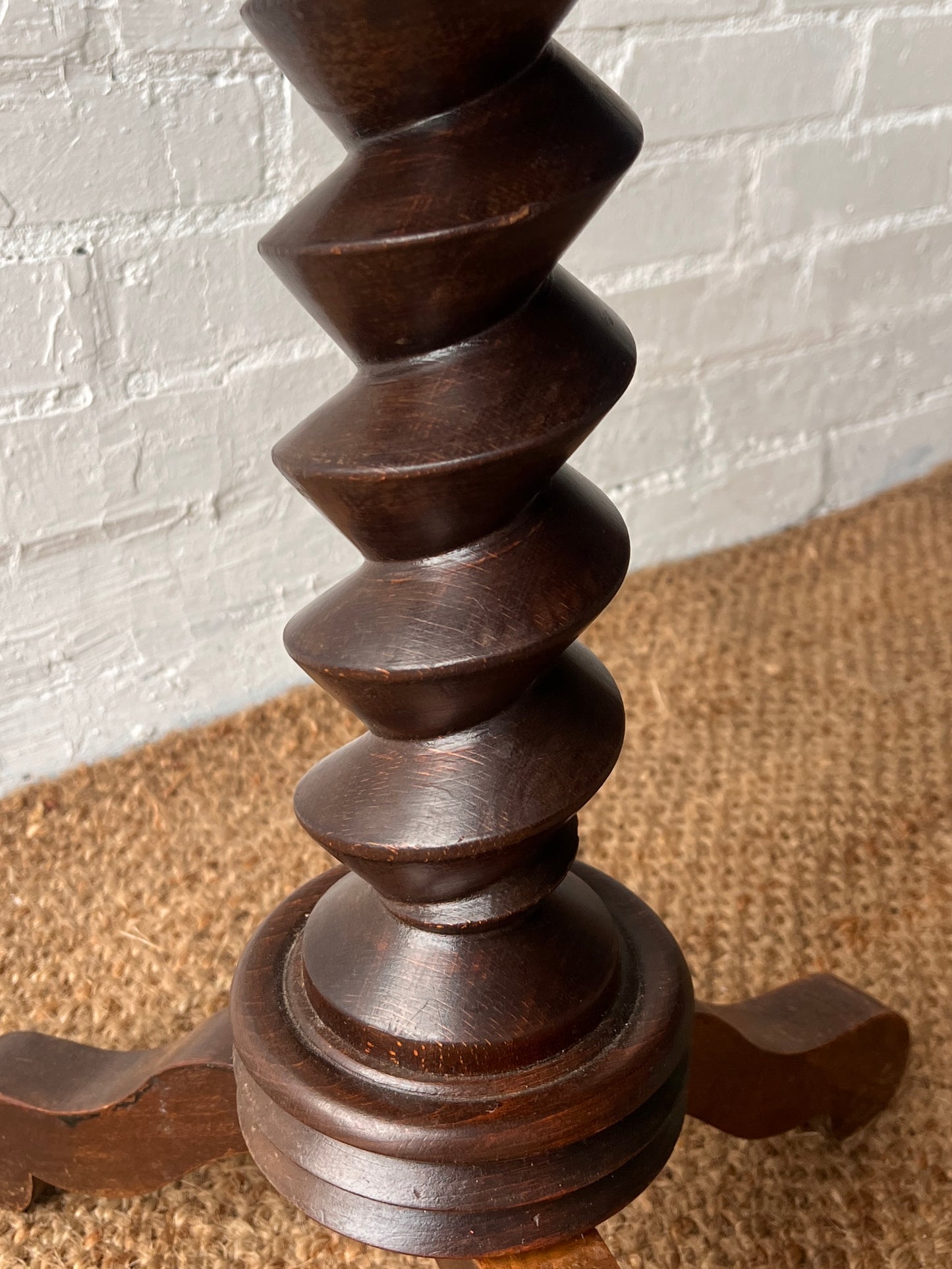 FRENCH CORKSCREW SIDE TABLE