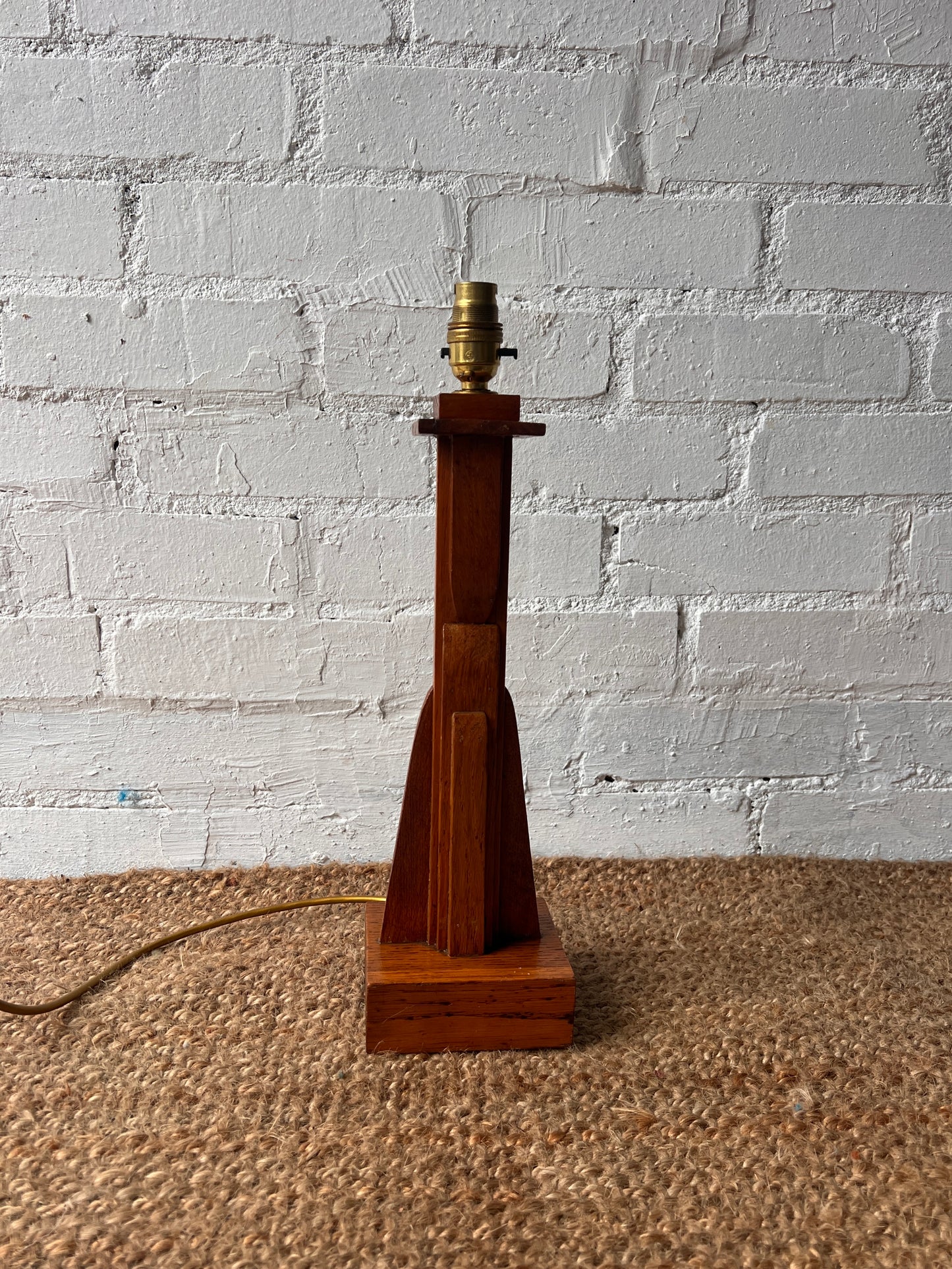 GEOMETRIC ART DECO LAMP