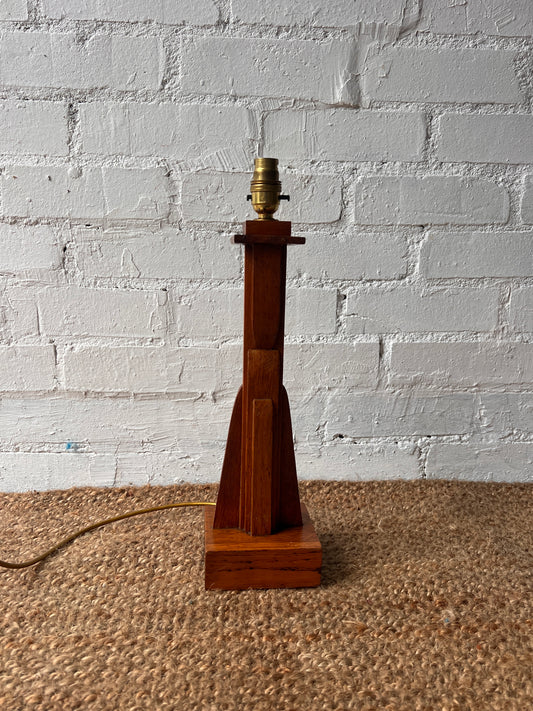 GEOMETRIC ART DECO LAMP