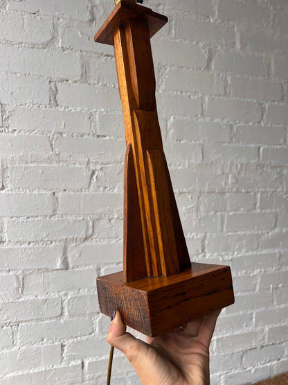 GEOMETRIC ART DECO LAMP