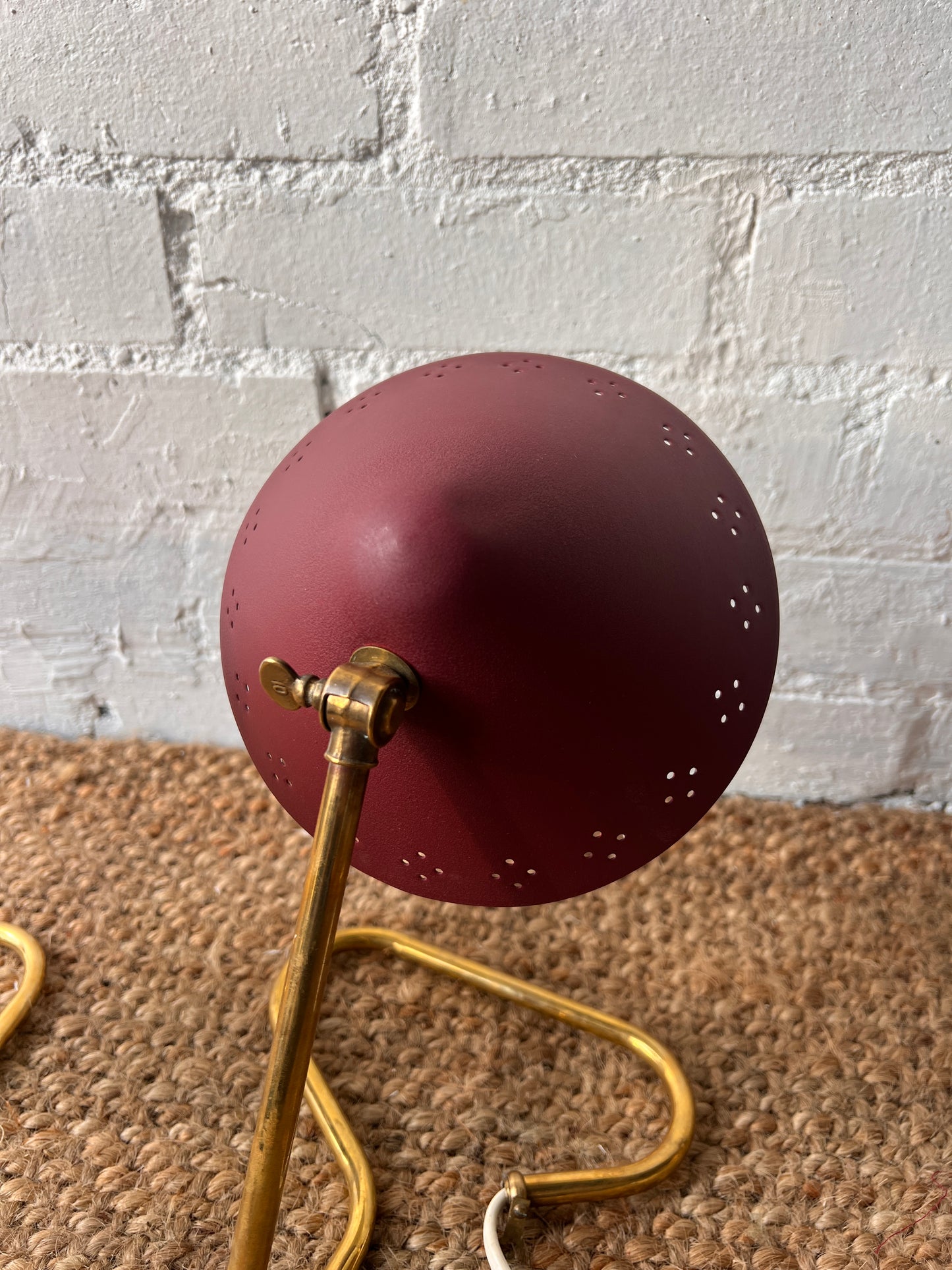 50S RED ERIK WÄRNU SMALL LAMPS