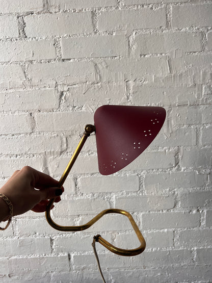 50S RED ERIK WÄRNU SMALL LAMPS