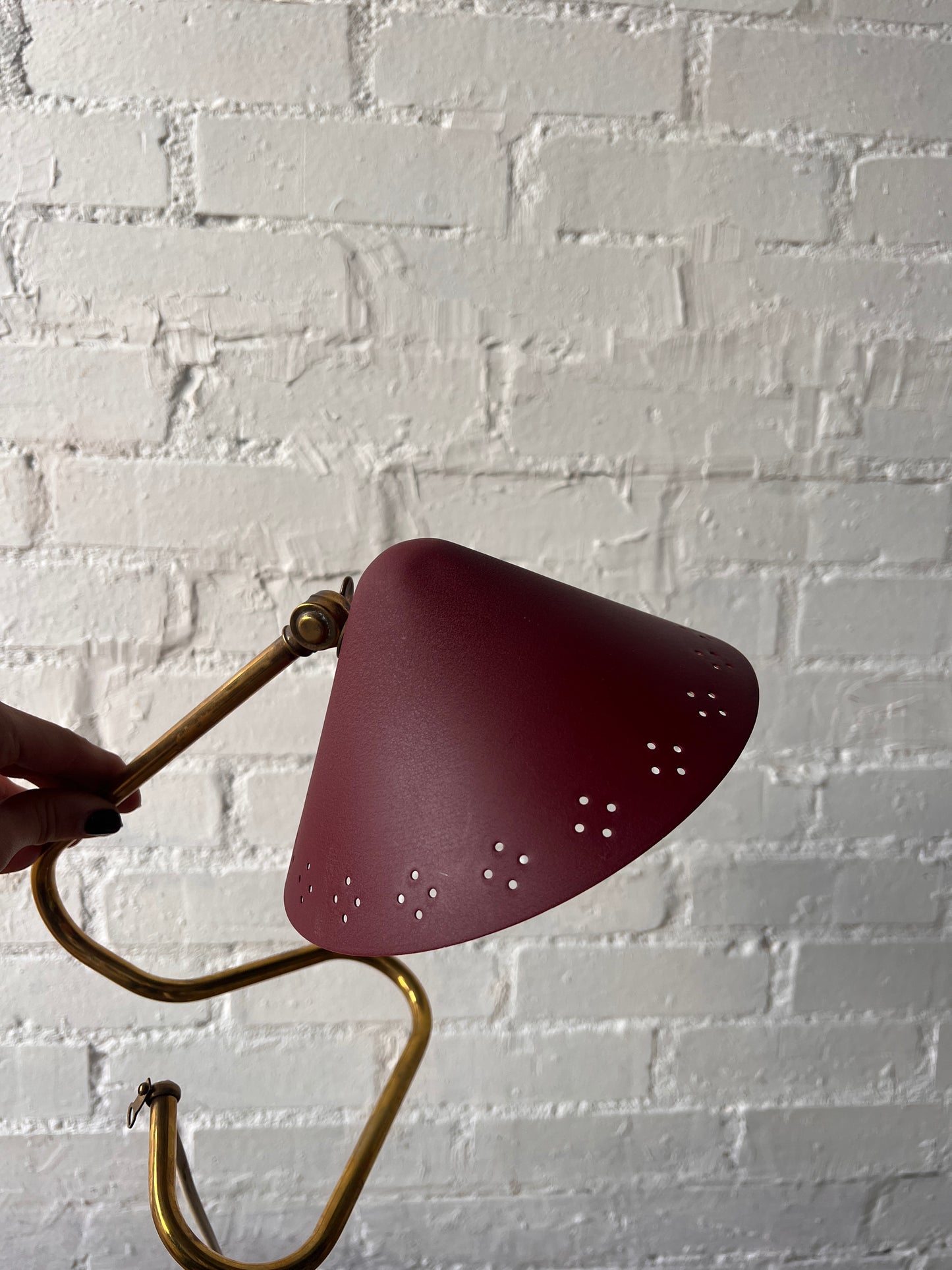 50S RED ERIK WÄRNU SMALL LAMPS