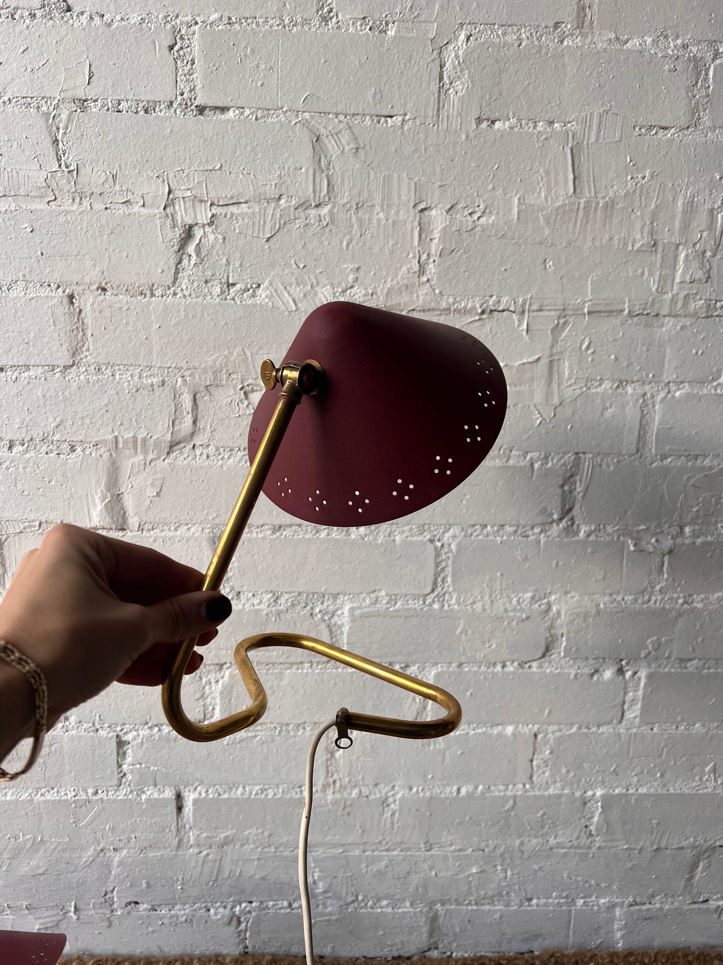 50S RED ERIK WÄRNU SMALL LAMPS