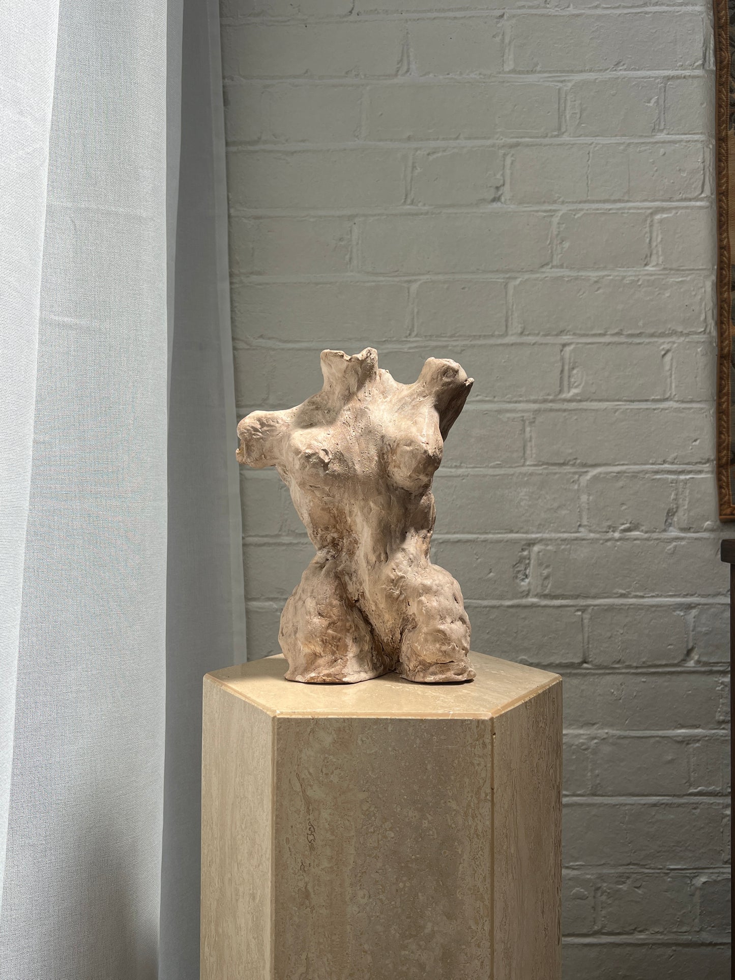 FEMALE NUDE TORSO FIGURINE