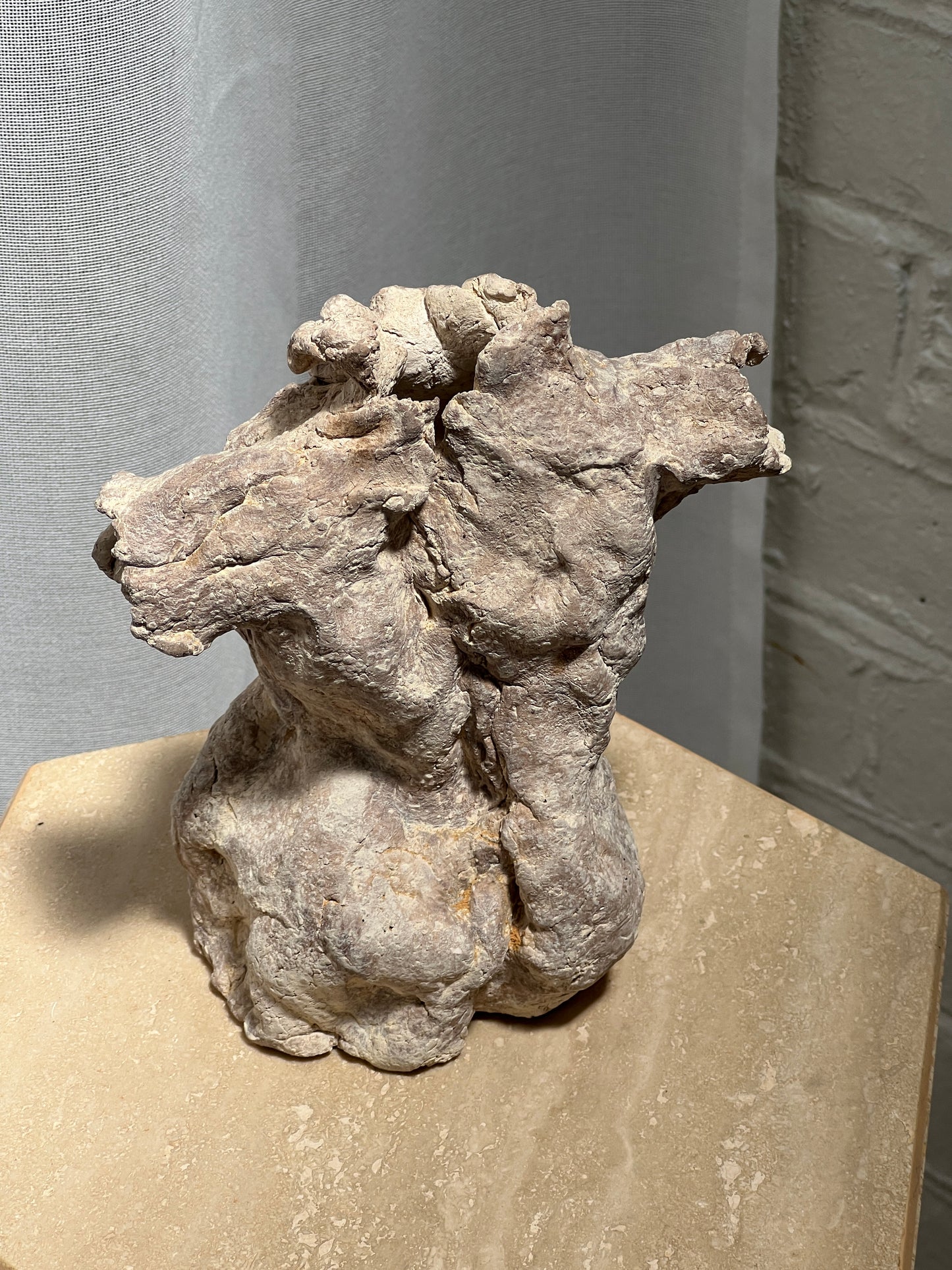 SMALL FEMALE NUDE TORSO FIGURINE