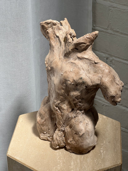 MALE NUDE TORSO FIGURINE