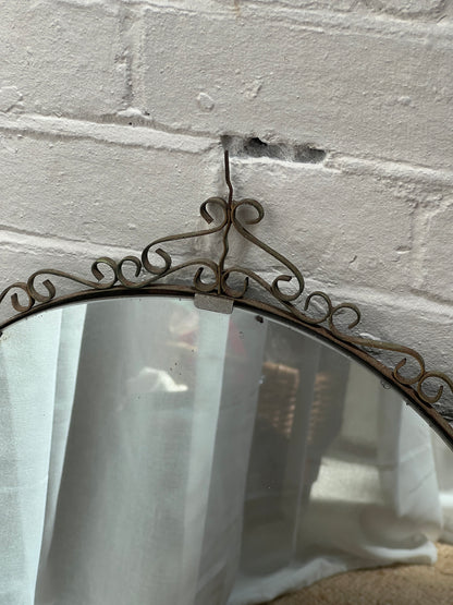 SPIRAL ARCHED MIRROR