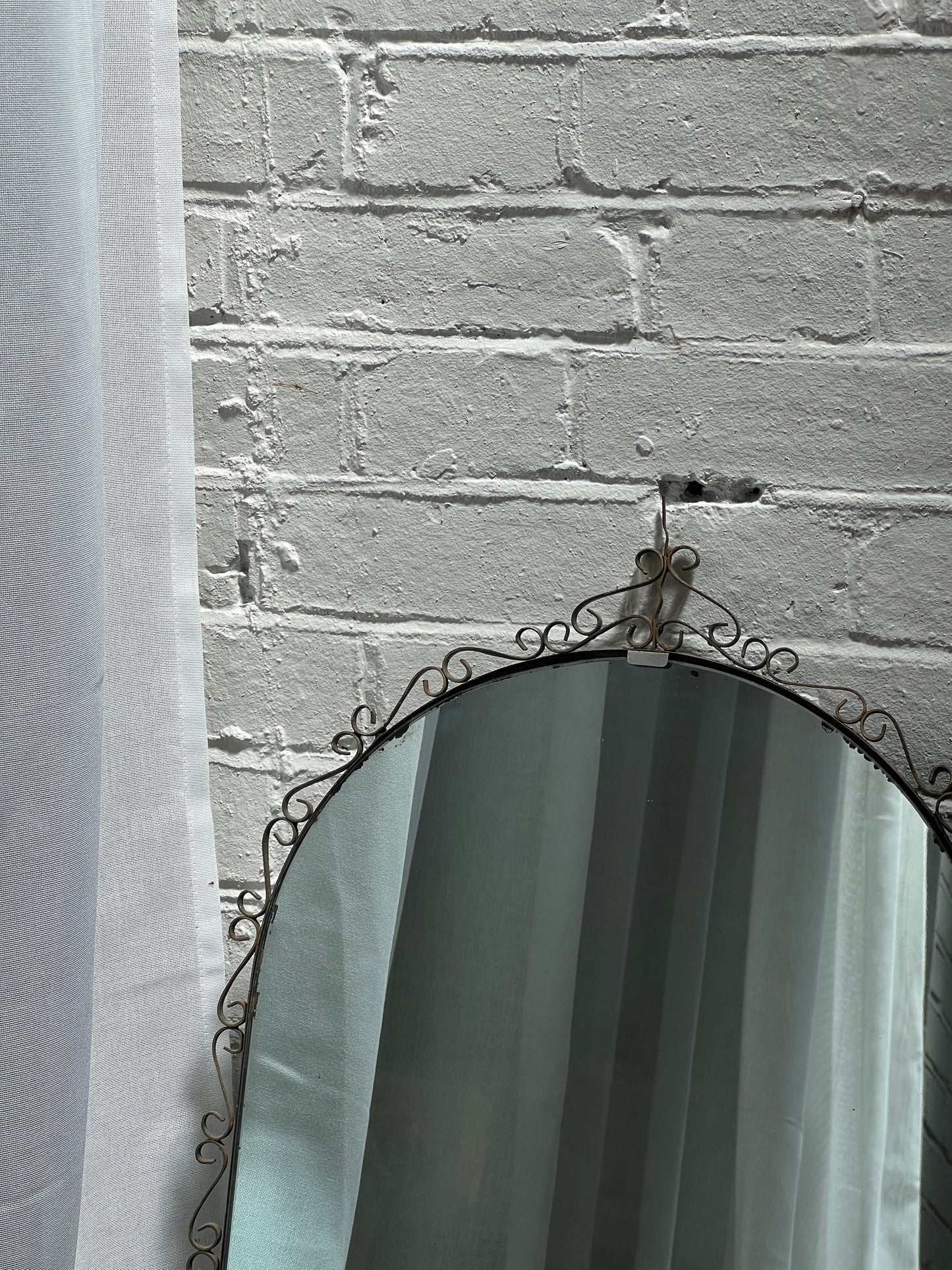SPIRAL ARCHED MIRROR