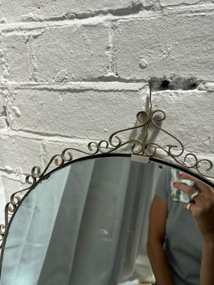 SPIRAL ARCHED MIRROR
