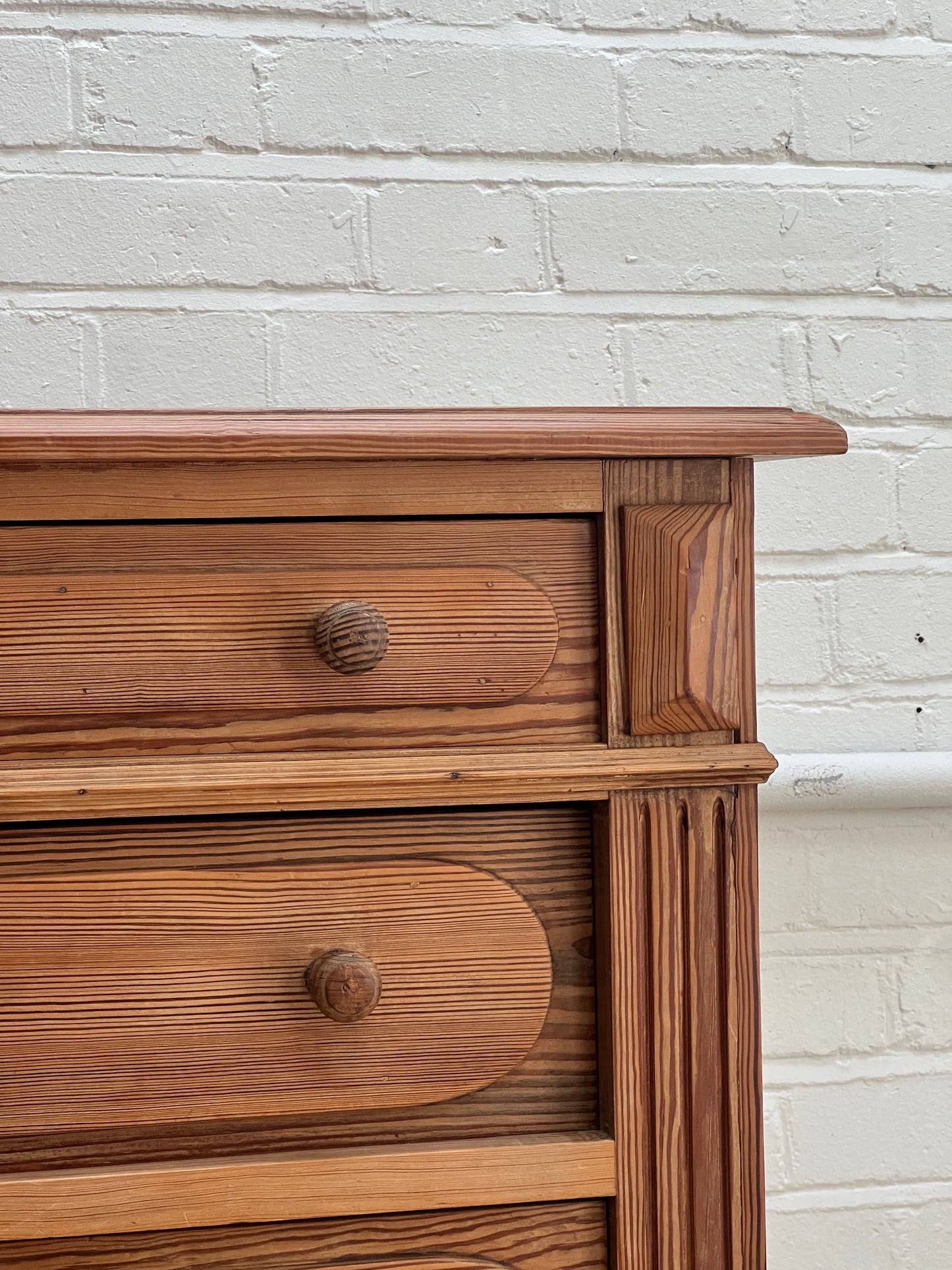 FRENCH PINE CHEST OF DRAWERS