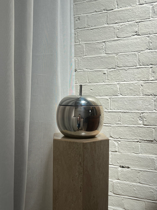 70S SILVER APPLE ICE BUCKET