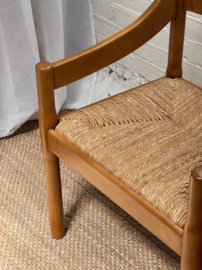 PAIR OF VICO MAGISTRETTI CARVER CHAIRS
