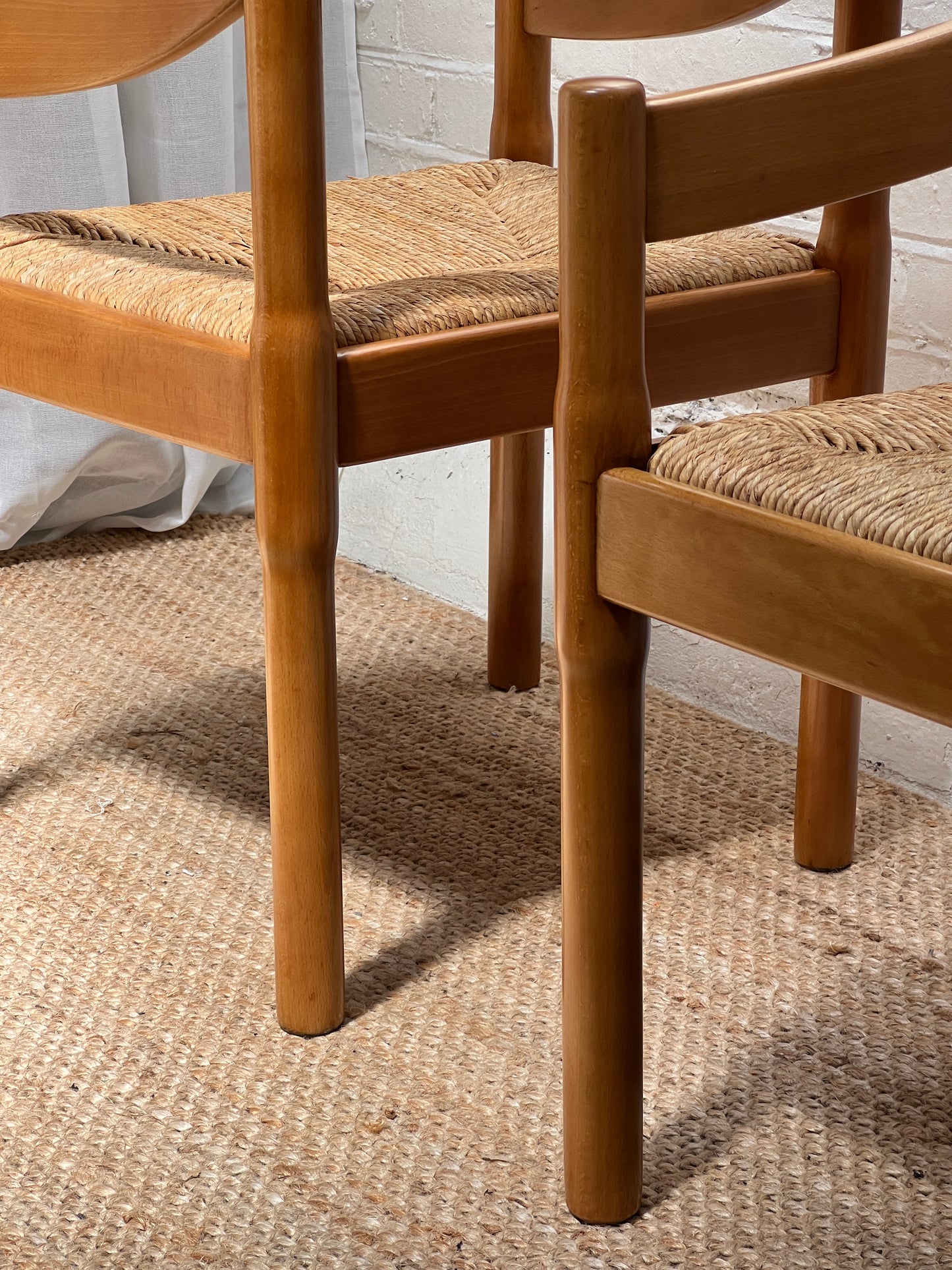 PAIR OF VICO MAGISTRETTI CARVER CHAIRS