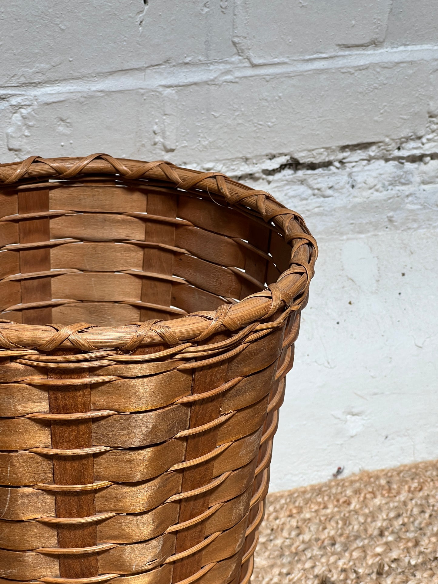VINTAGE WOVEN BIN
