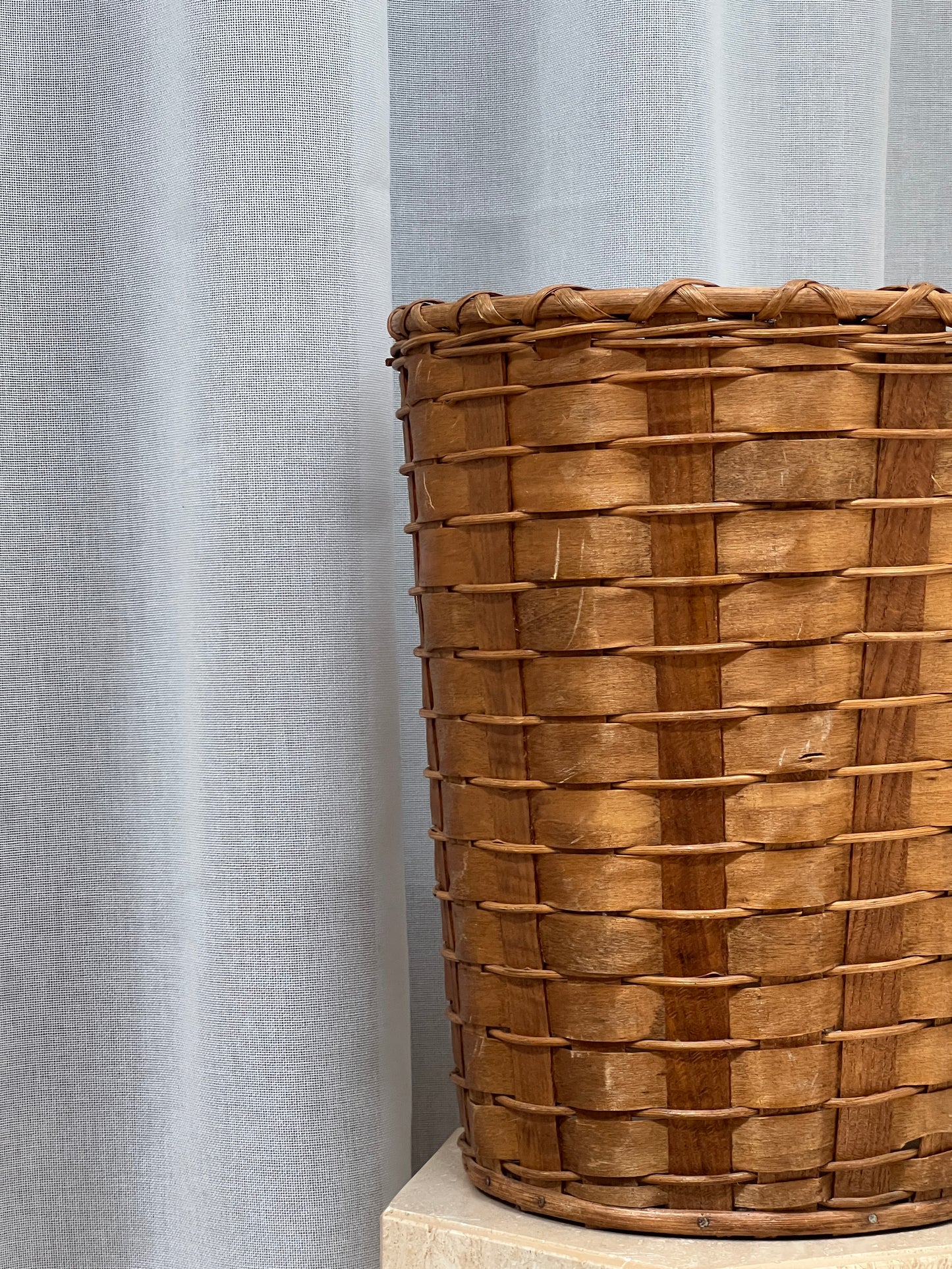 VINTAGE WOVEN BIN