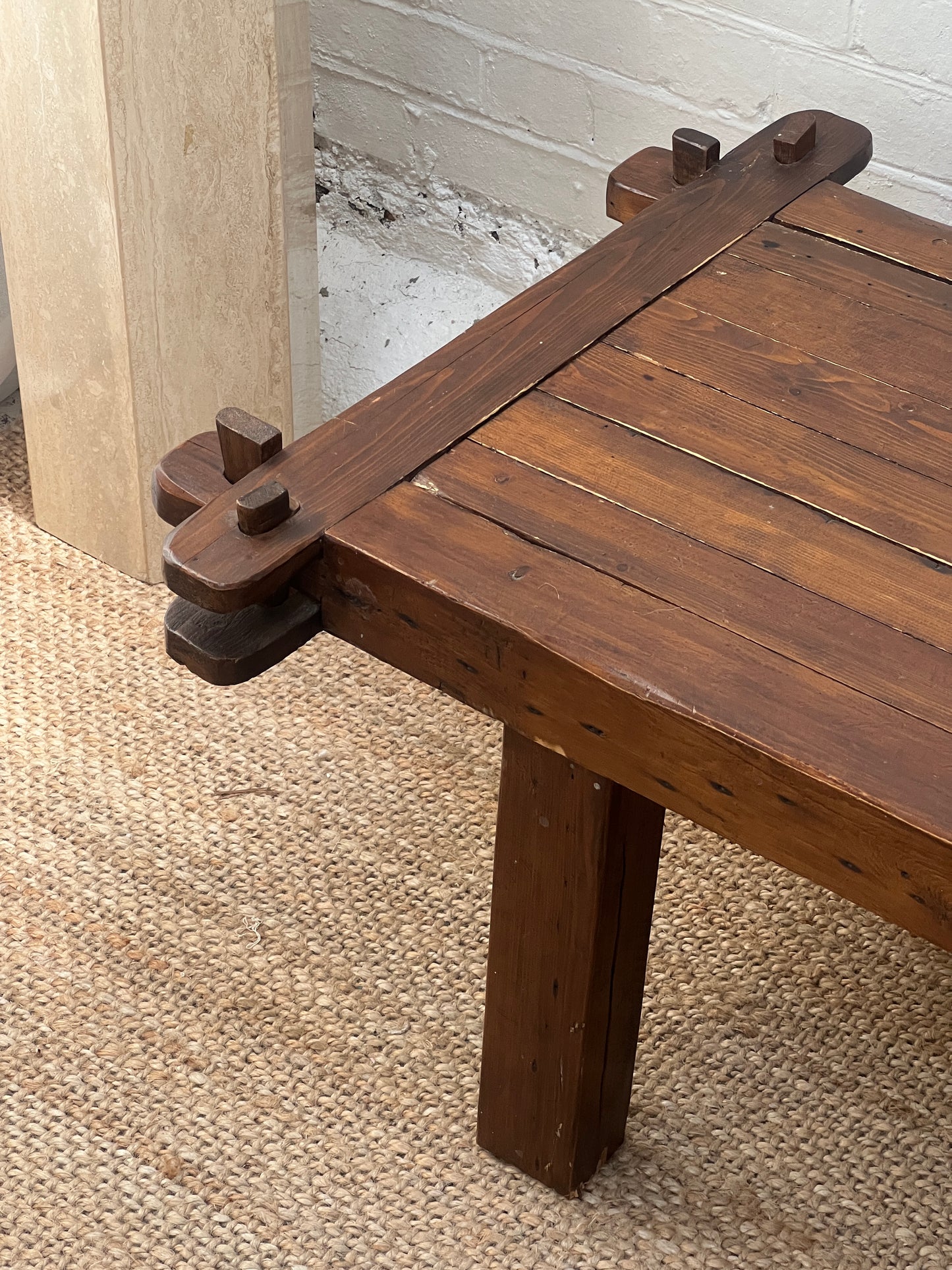 BRUTALIST STYLE COFFEE TABLE