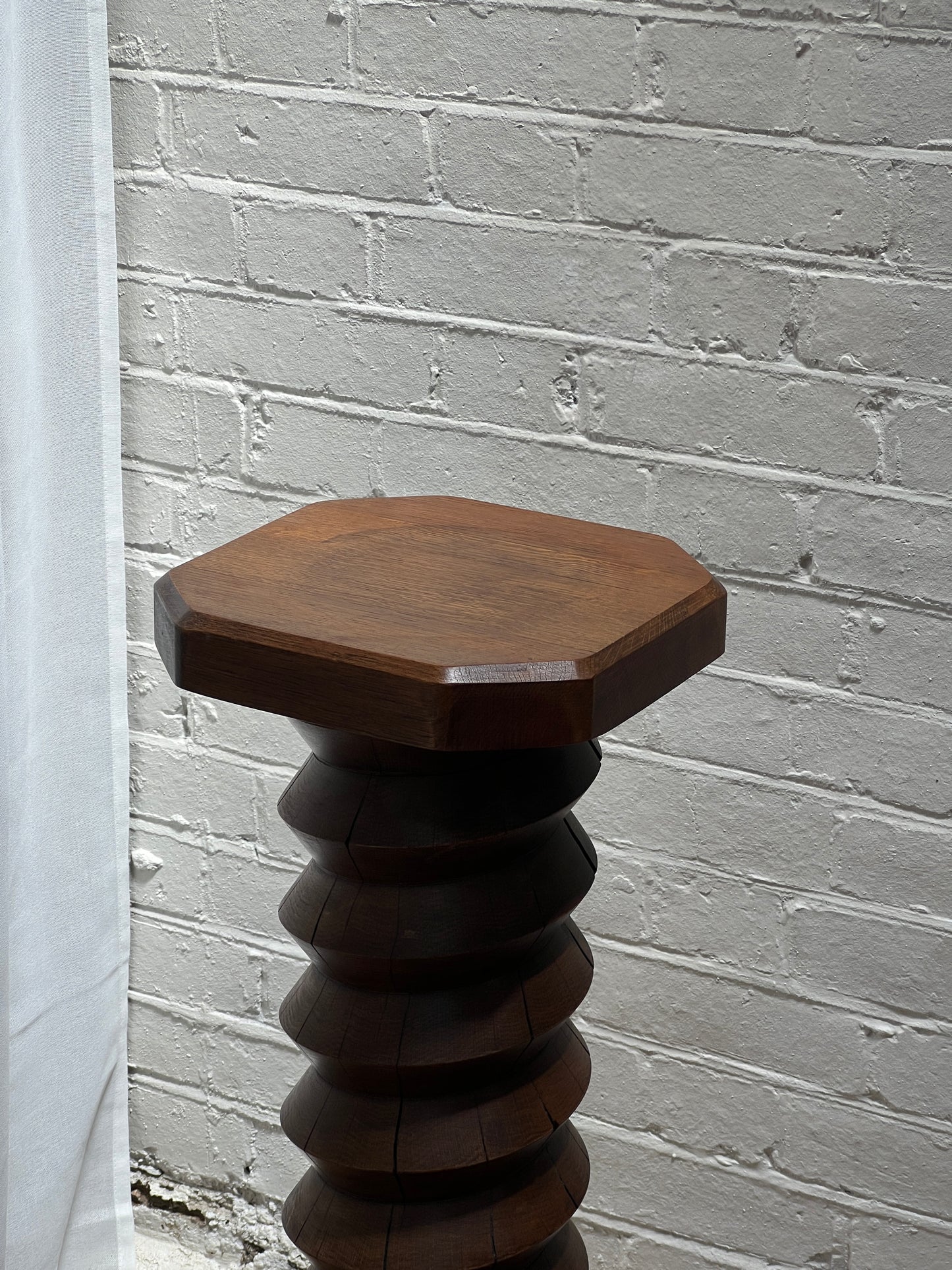 TALL FRENCH CORKSCREW PLINTH