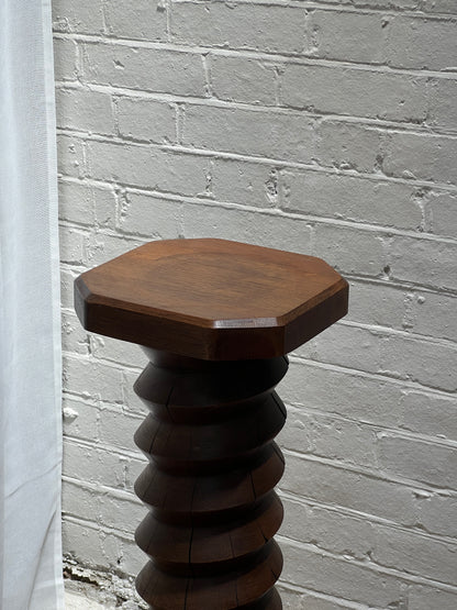 TALL FRENCH CORKSCREW PLINTH