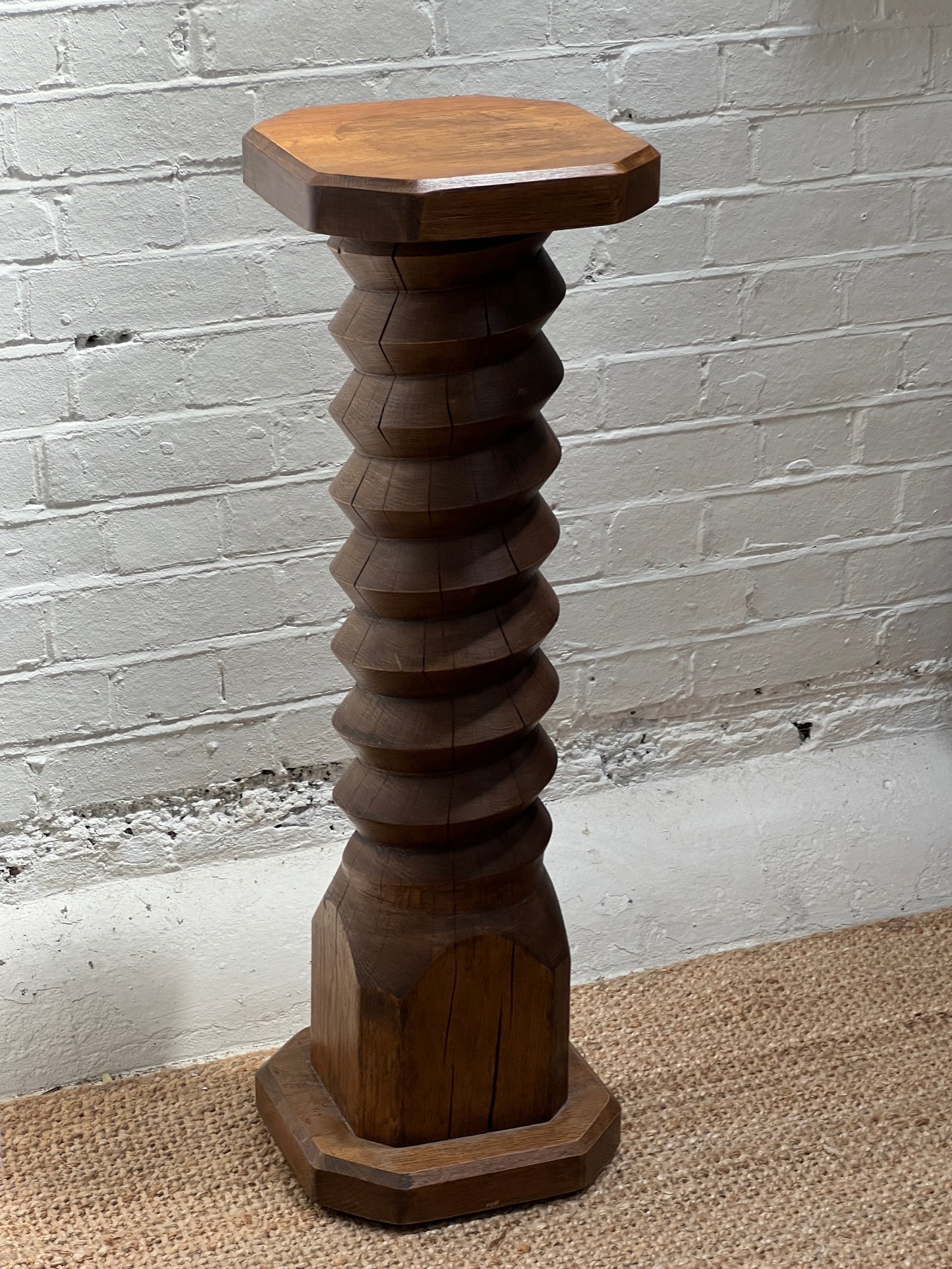 TALL FRENCH CORKSCREW PLINTH