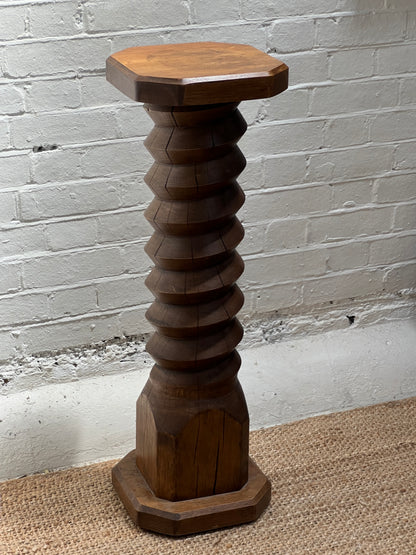 TALL FRENCH CORKSCREW PLINTH