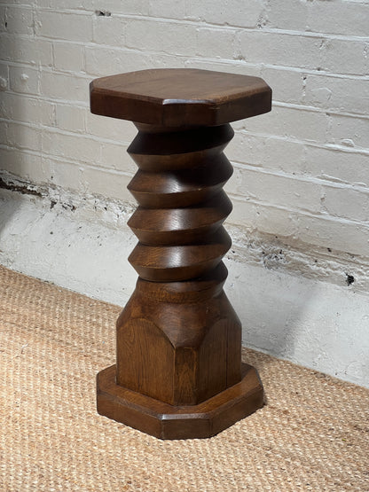 SMALL FRENCH CORKSCREW PLINTH