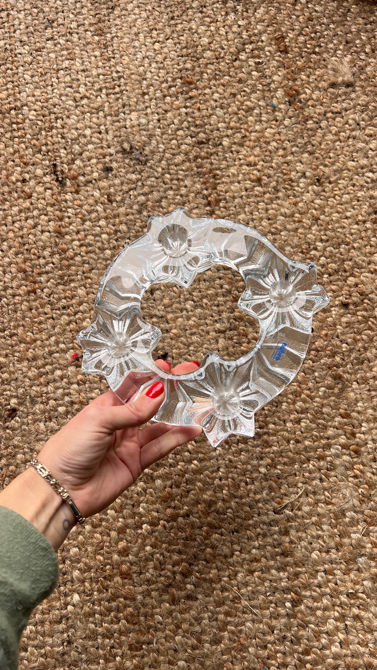 SWEDISH STAR CANDLE HOLDER