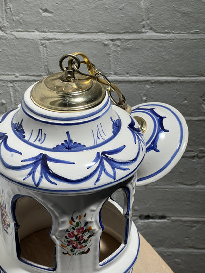 SMALL CERAMIC CEILING PENDANT