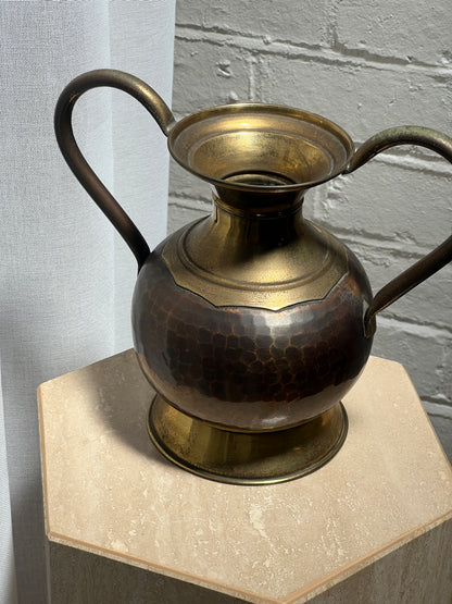SMALL BRASS VASE