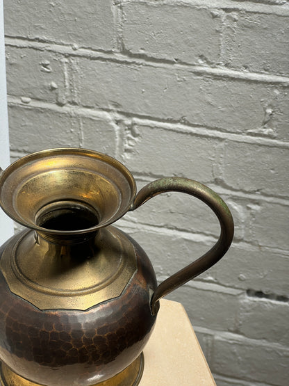 SMALL BRASS VASE