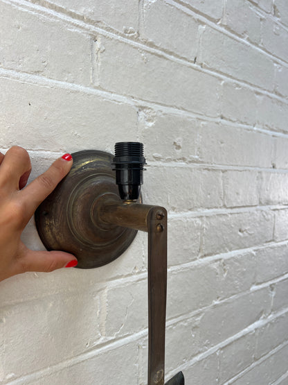 PAIR OF TRIANGLE WALL LIGHTS