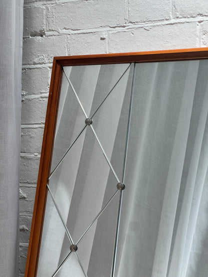 LARGE SWEDISH SECTIONAL MIRROR