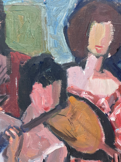 OIL PORTRAIT OF LADIES