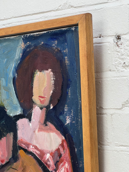 OIL PORTRAIT OF LADIES