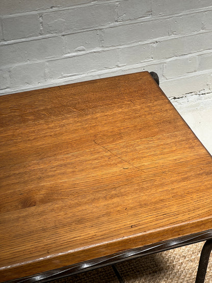 WROUGHT IRON COFFEE TABLE