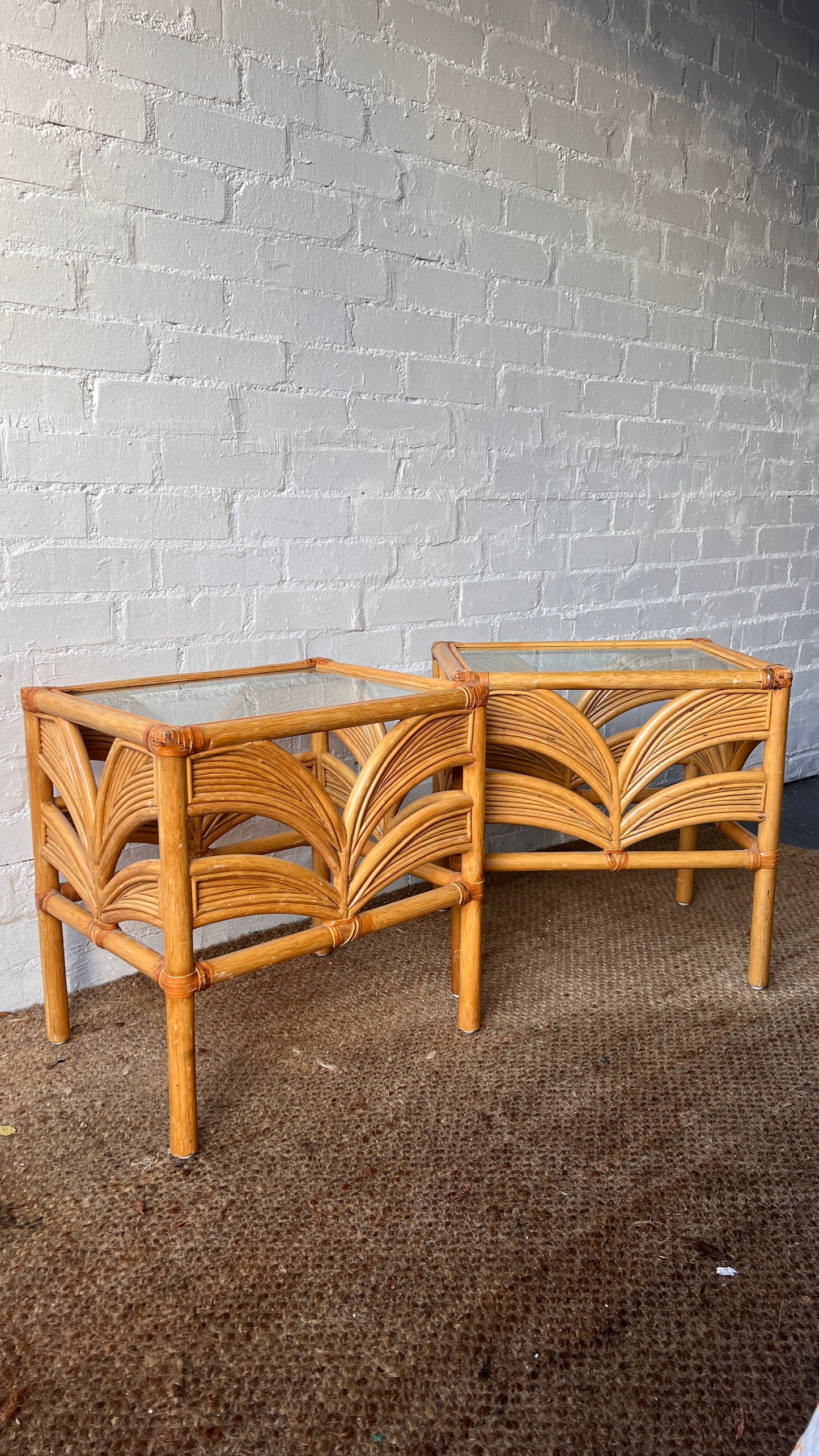 70S BOHO SIDE TABLES