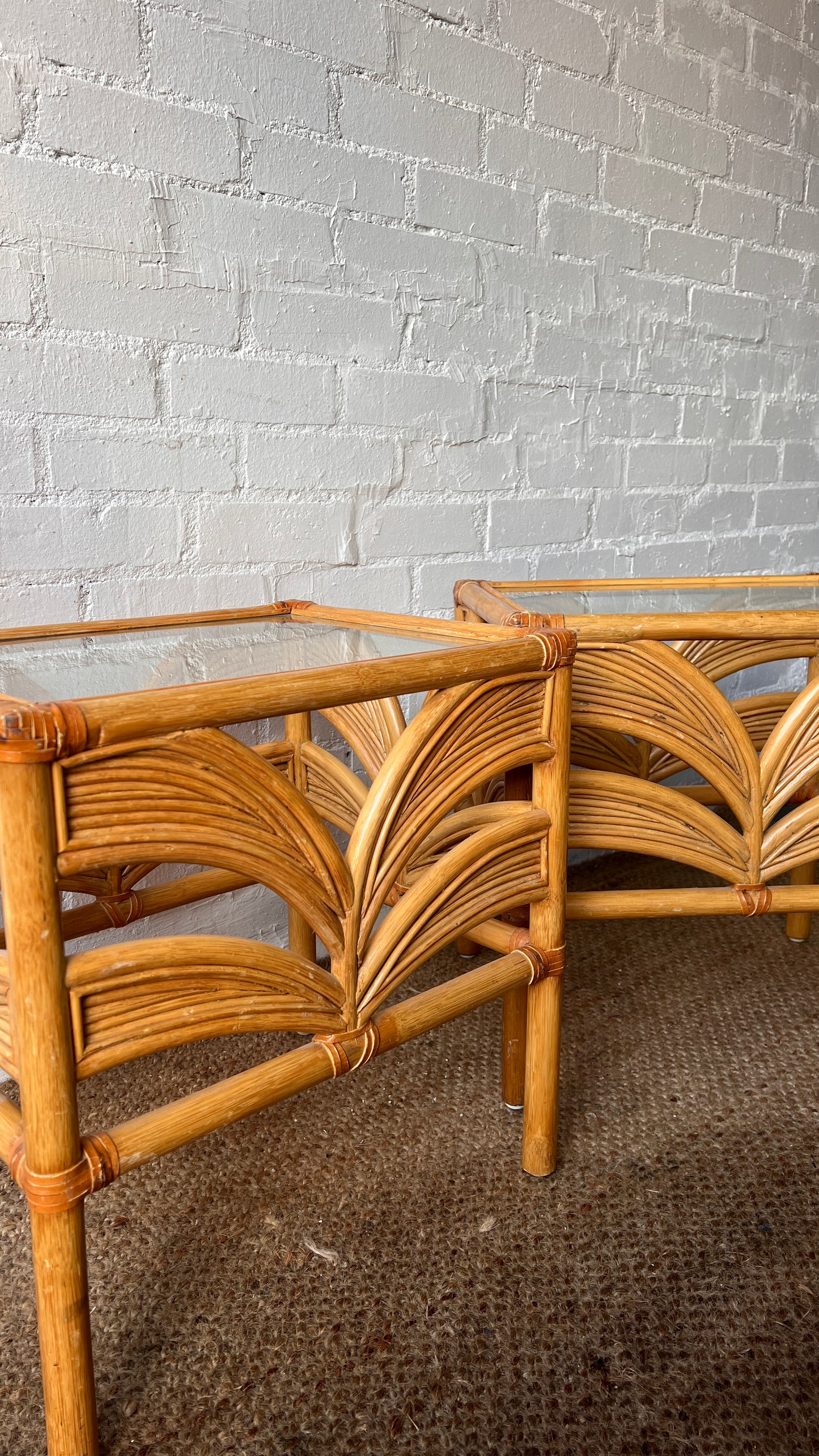 70S BOHO SIDE TABLES