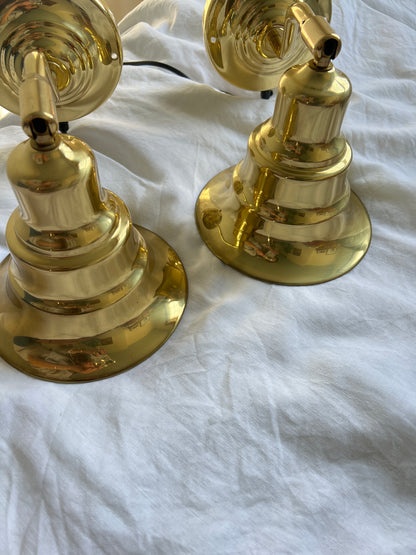 PAIR OF SWEDISH WALL LIGHTS