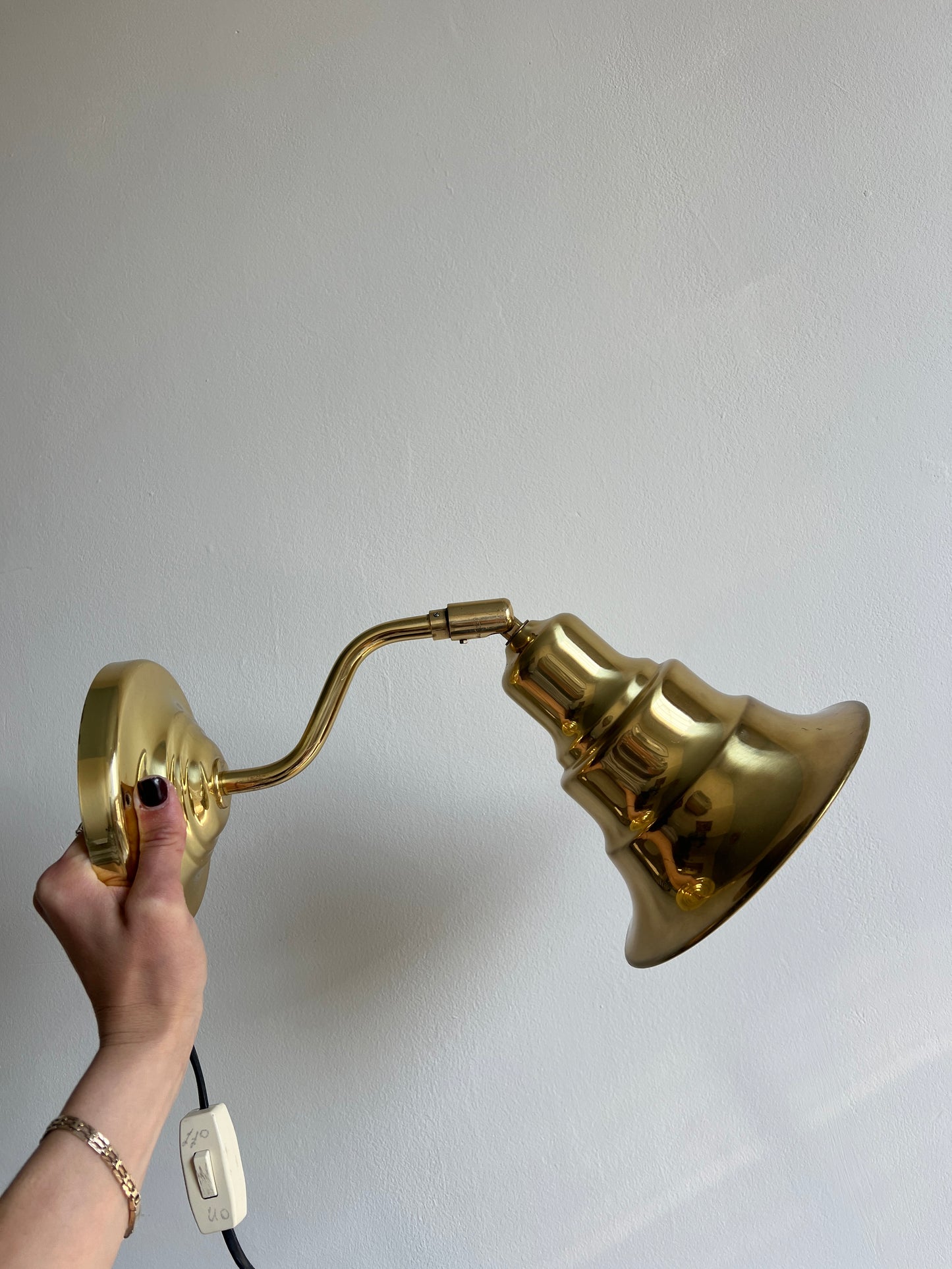 PAIR OF SWEDISH WALL LIGHTS