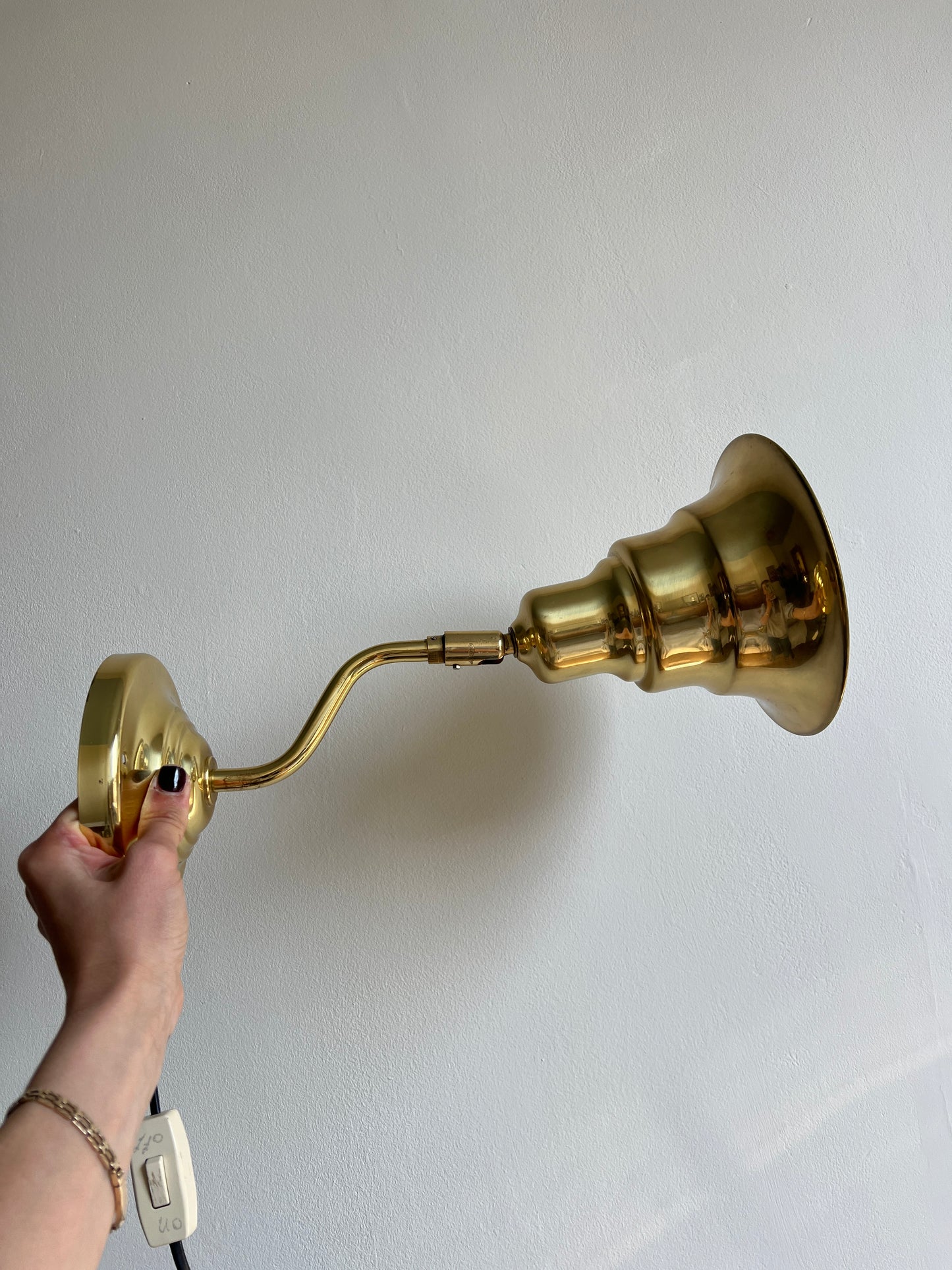 PAIR OF SWEDISH WALL LIGHTS