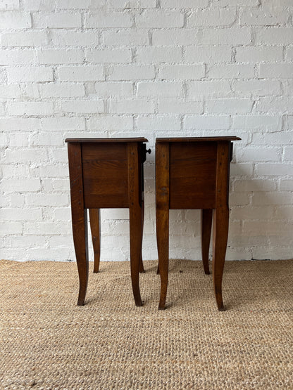 FRENCH BEDSIDE TABLES