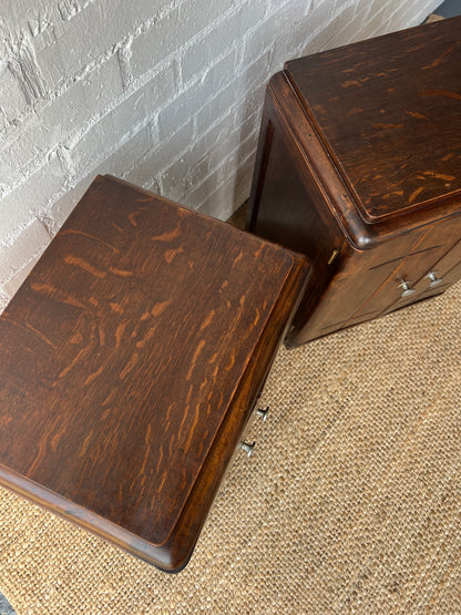 FRENCH ART DECO BEDSIDE TABLES