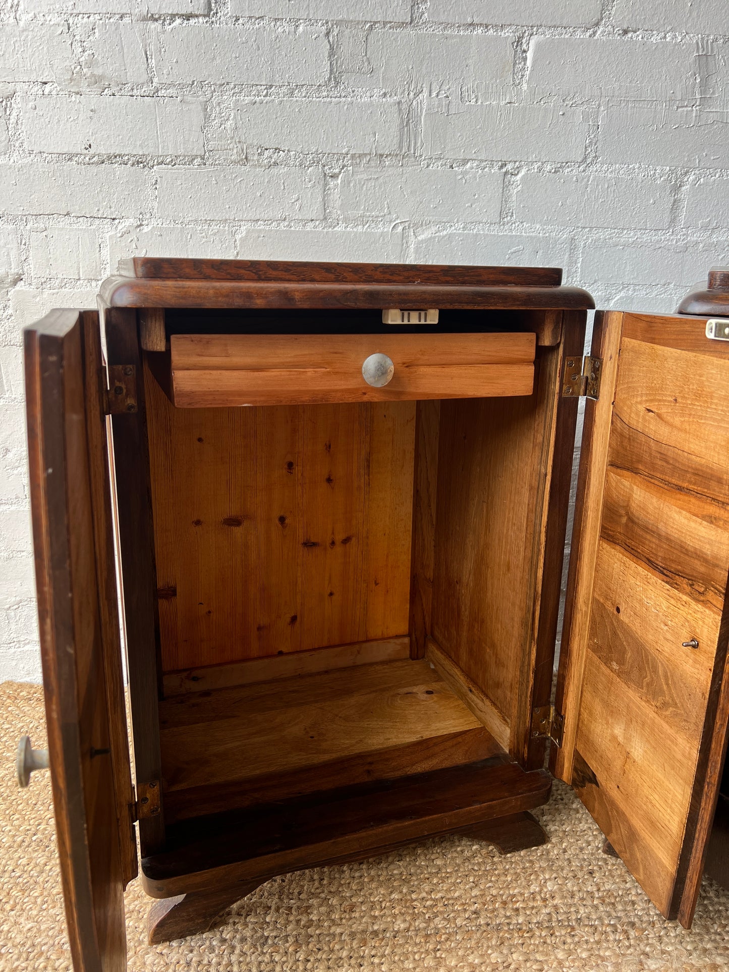 FRENCH ART DECO BEDSIDE TABLES
