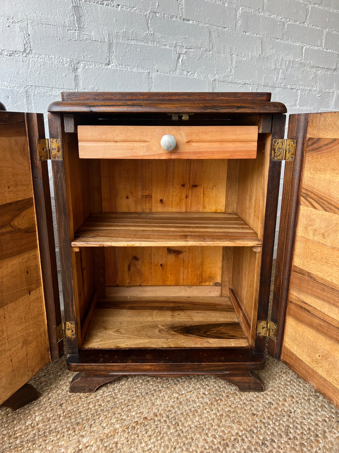 FRENCH ART DECO BEDSIDE TABLES