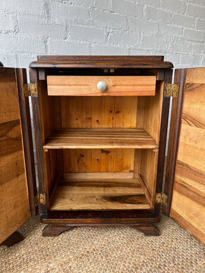 FRENCH ART DECO BEDSIDE TABLES