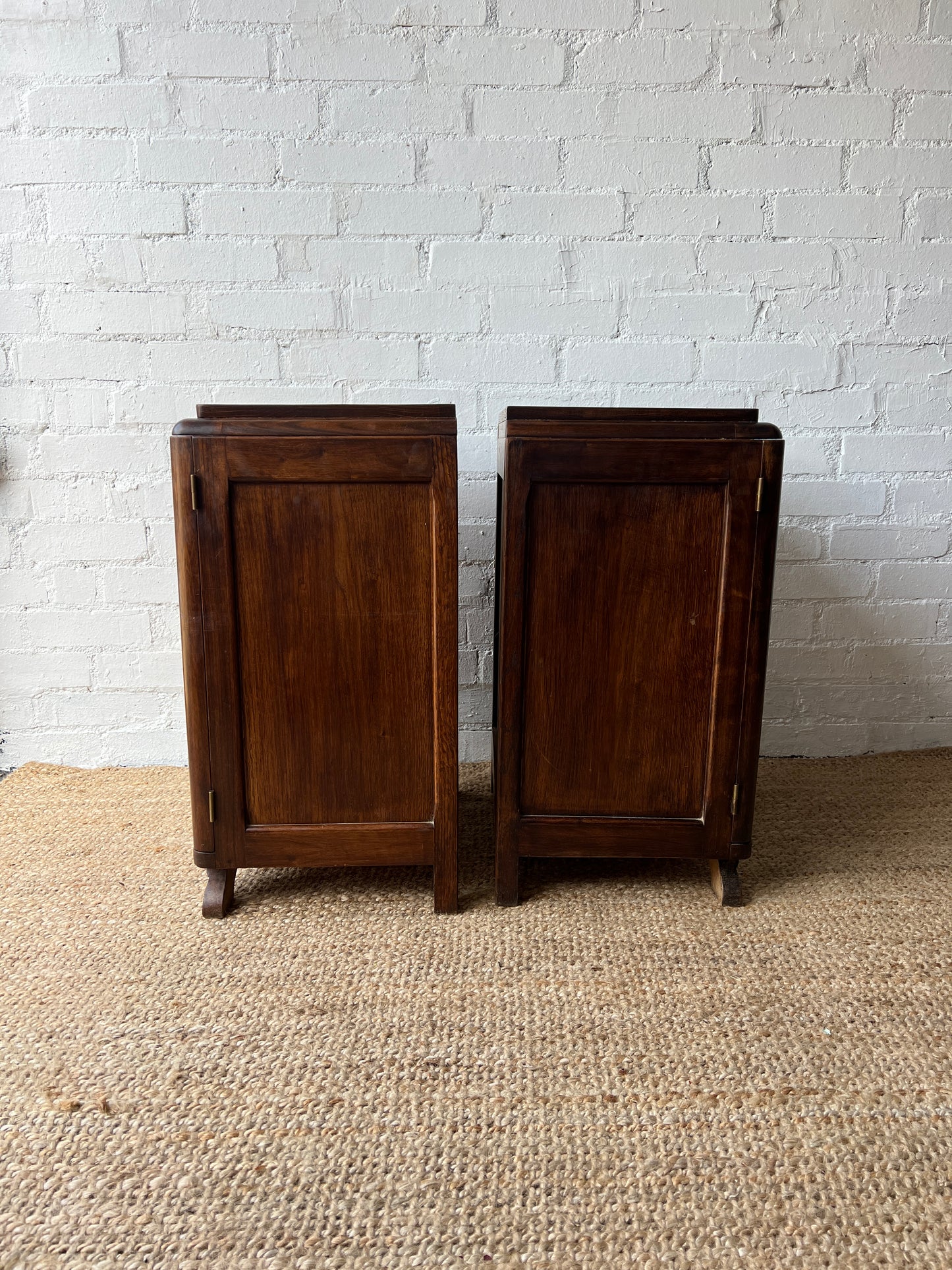 FRENCH ART DECO BEDSIDE TABLES